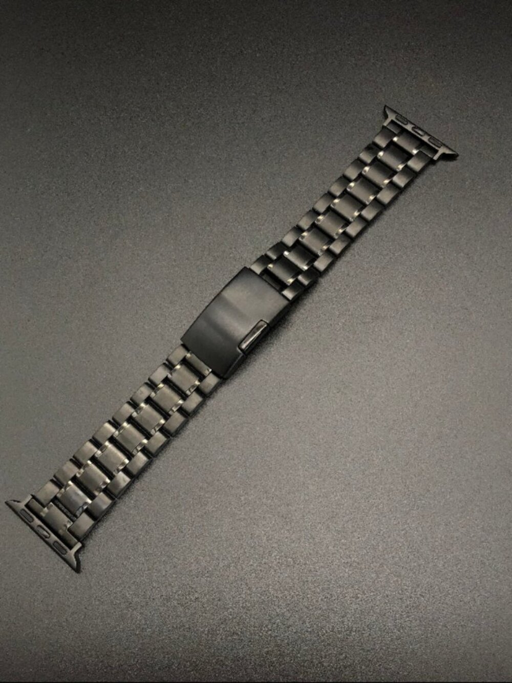 Apple Style Replacement Steel Bracelet (Black)